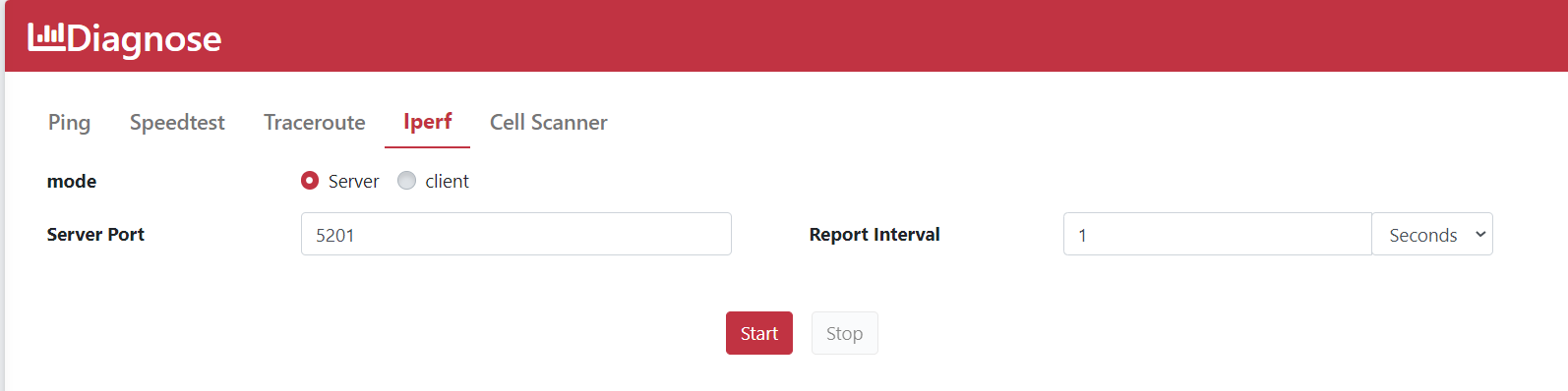 iPerf page