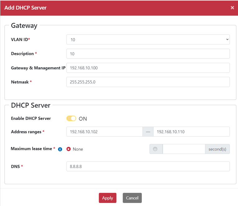 DHCP Automatic IP Allocation Diagram