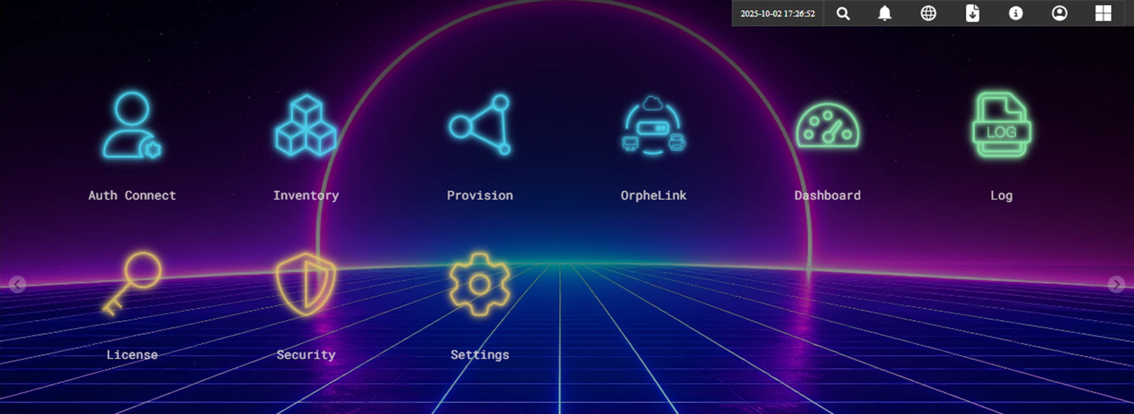 Open the Provision device list