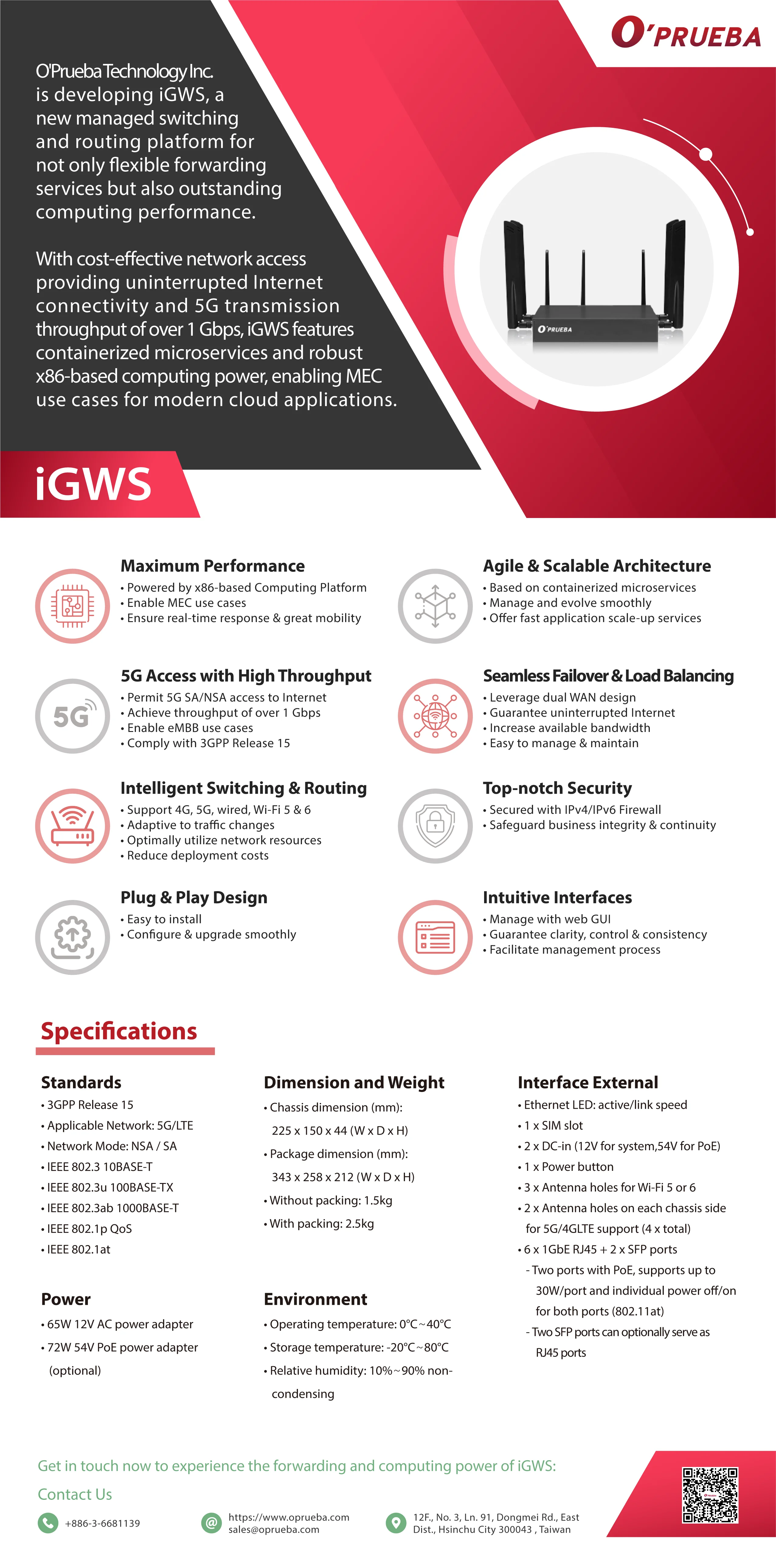 iGWS 展現詮隼科技 5G 轉送與運算實力