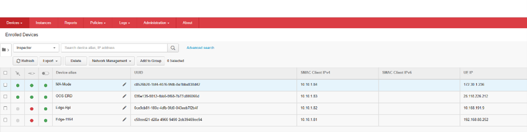 The Security Container Backend Management Platform